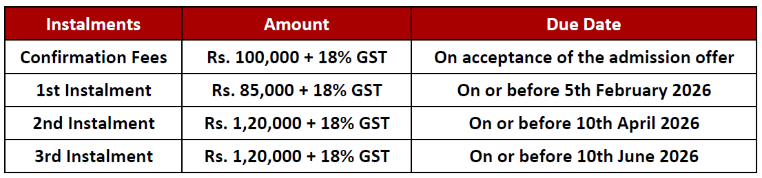 EBMP Payment Calendar