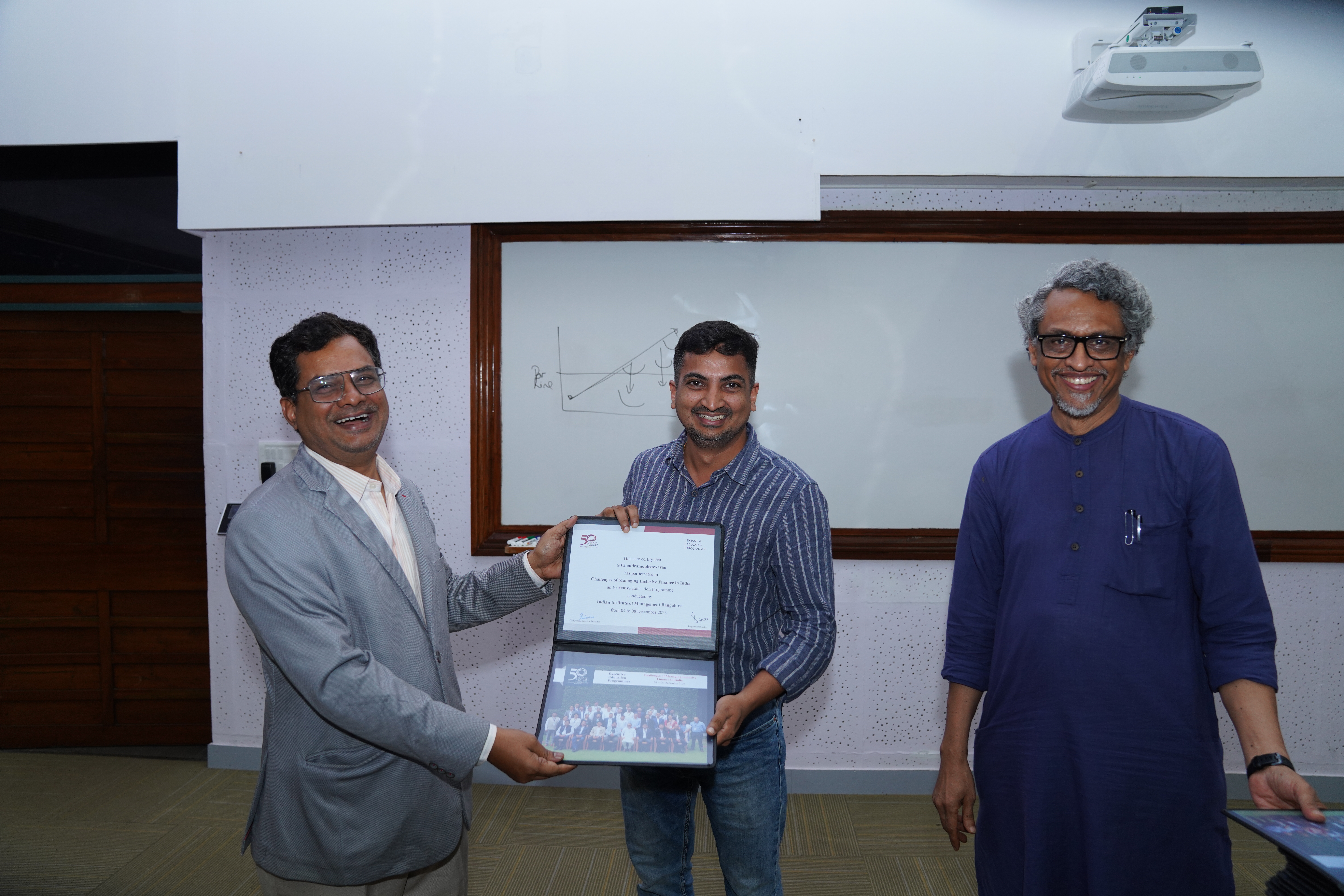 Valedictory event - distribution of certificates