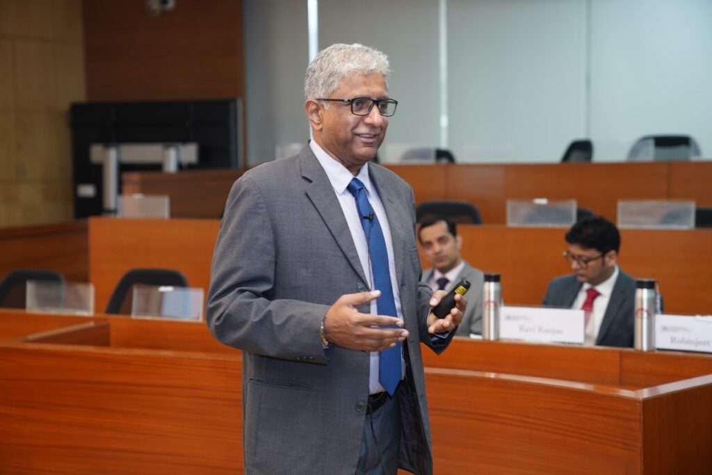 Prof. Shankar Venkatagiri welcoming the participants