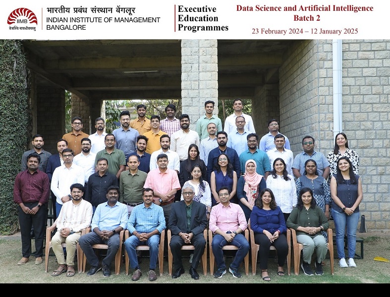Data Science and AI programme participants group photo