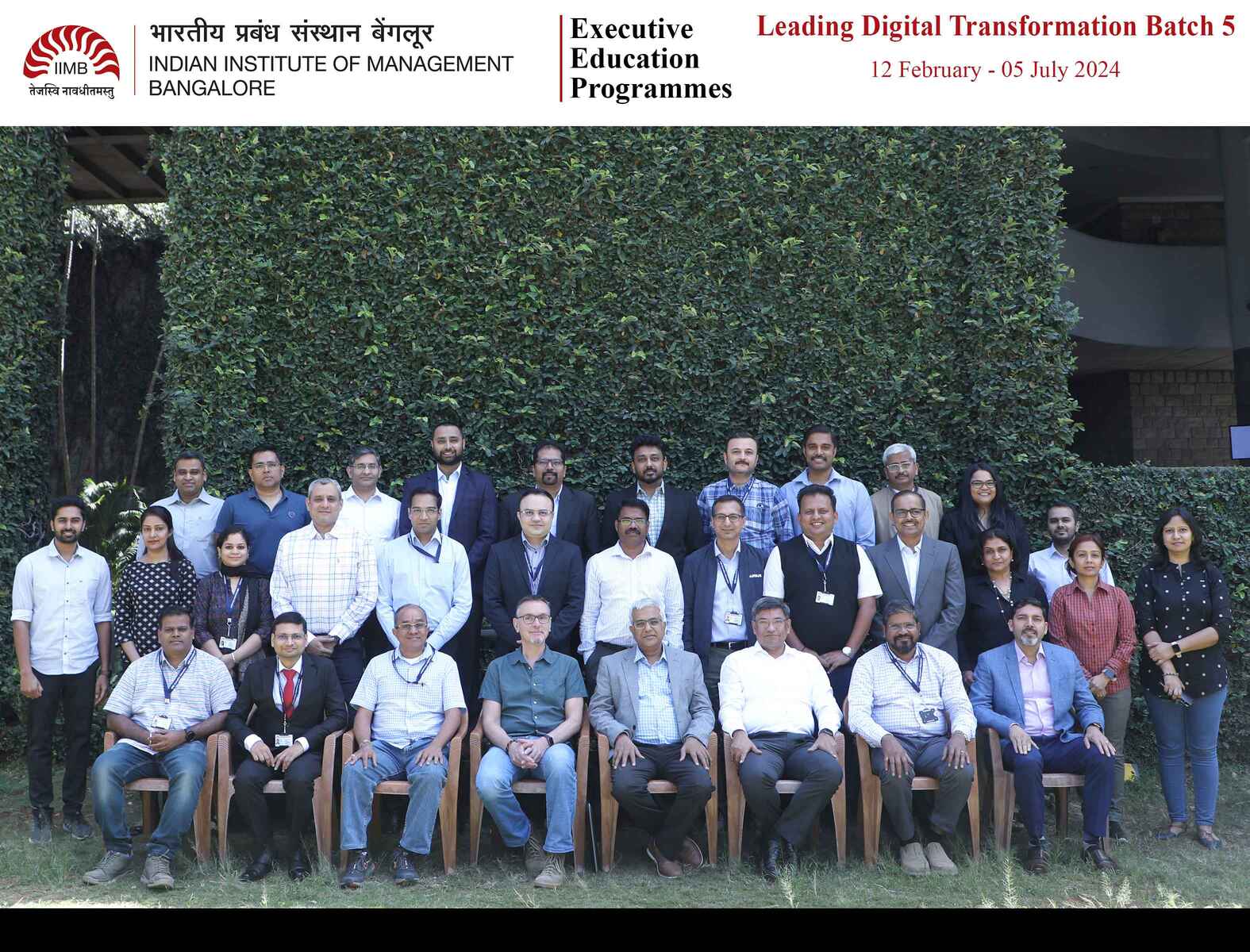 Group photo of LDT-5 cohort
