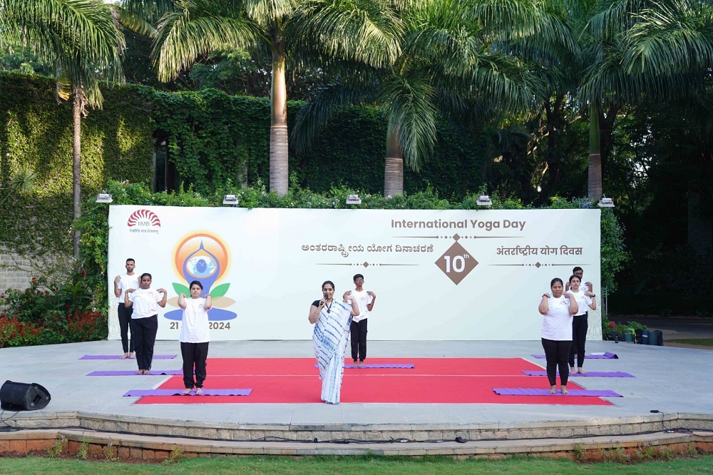 International Yoga Day at IIMB