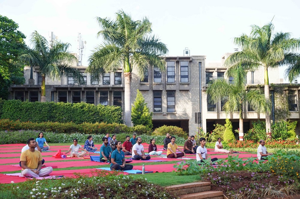 Meditation Sessions at IIMB Open Air Theatre