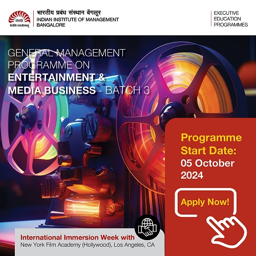 Media and Entertainment Business - General Management Programme - Flyer