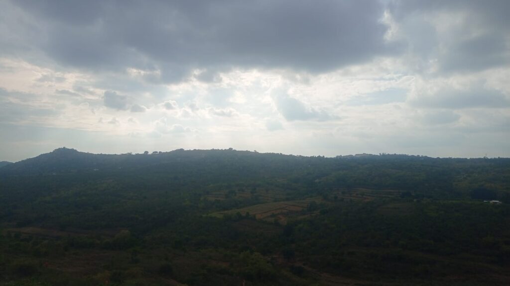 Landscape view from IIMB Jigani campus