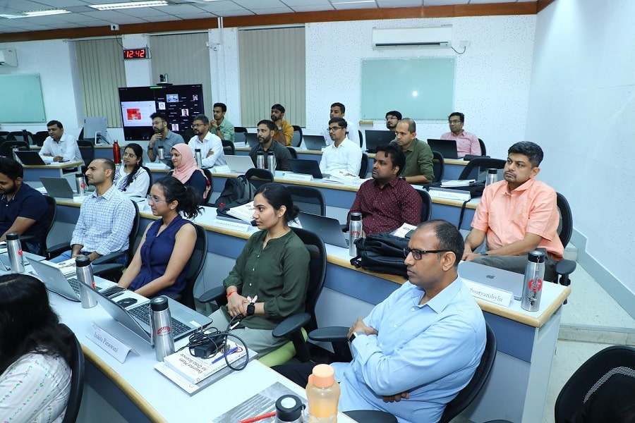 Participants of Data Science and AI programme offered by EEP department of IIMB