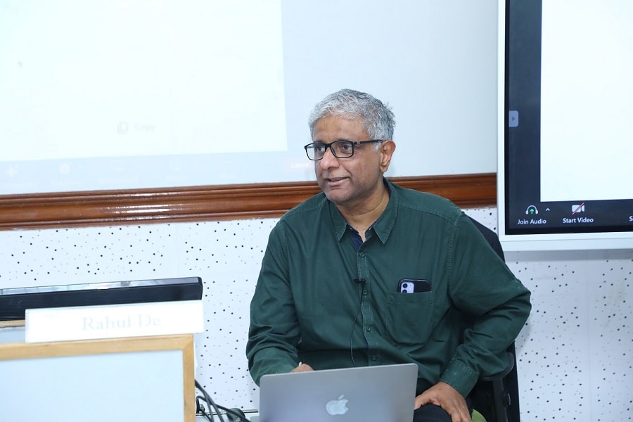 Prof. Shankar Venkatagiri, one of the other programme directors of the programme on Data Science and AI